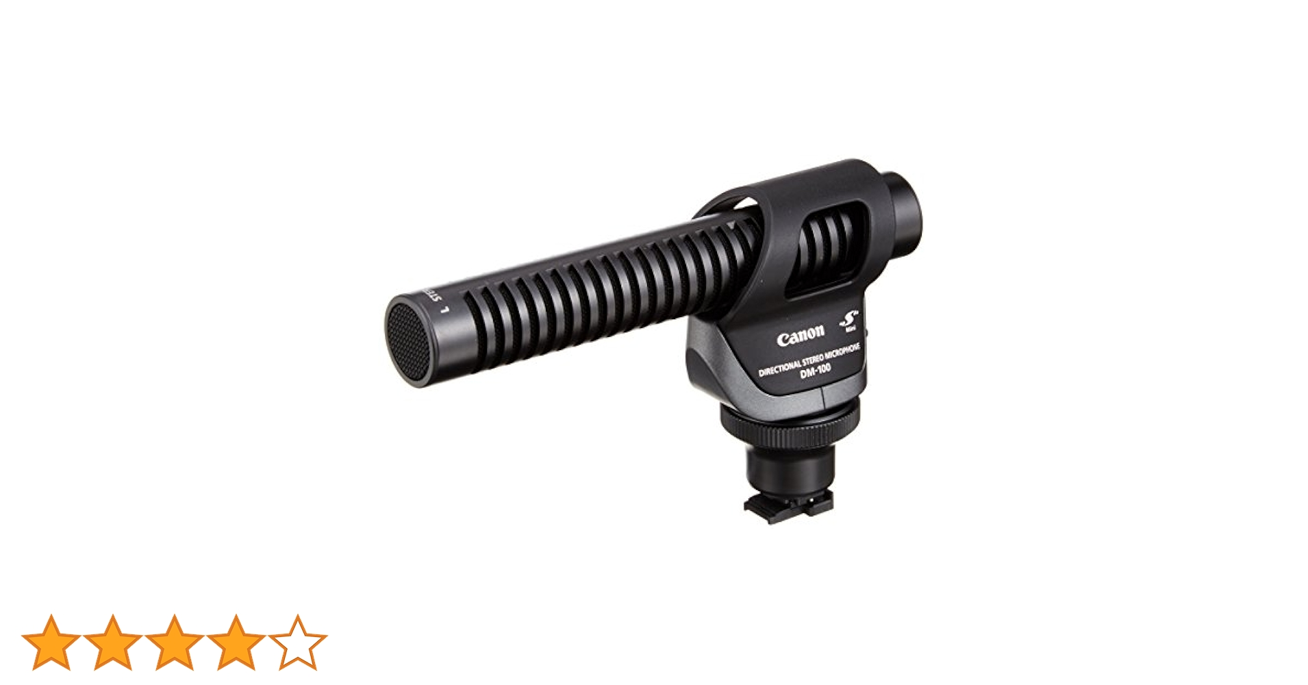CANOM 指向性マイクロフォン マイク DM-100 Amazon | Canon 指向性ステレオマイクロホン DM-100 | 外付け